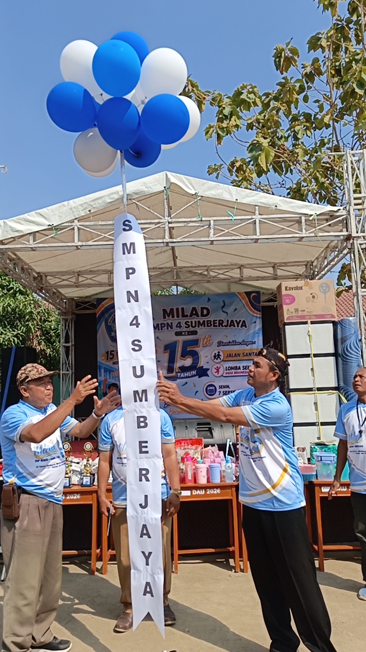 Harlah SMPN 4 Sumberjaya Satap ke-15